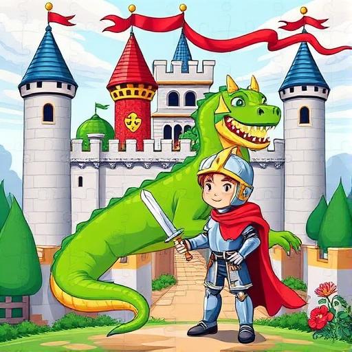Przykład świata: Rycerze i smoki