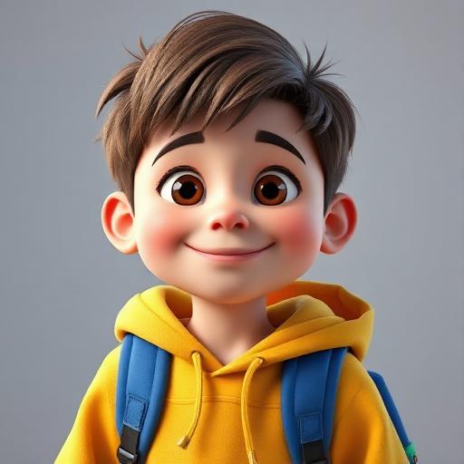 Przykład stylu: 3D jak z animacji