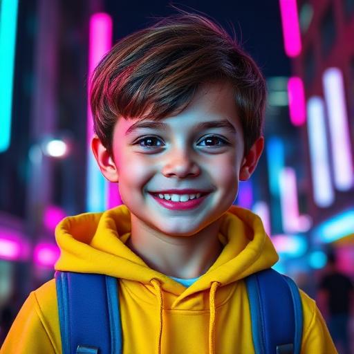 Przykład stylu: Neon / cyberpunk